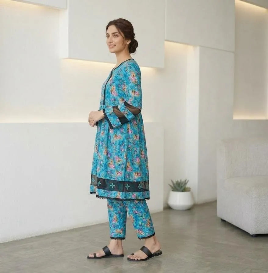 Printed kurta pajama