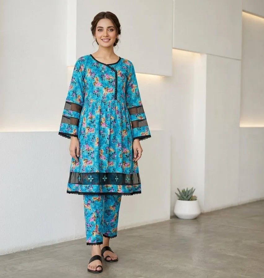 Printed kurta pajama