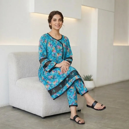 Printed kurta pajama
