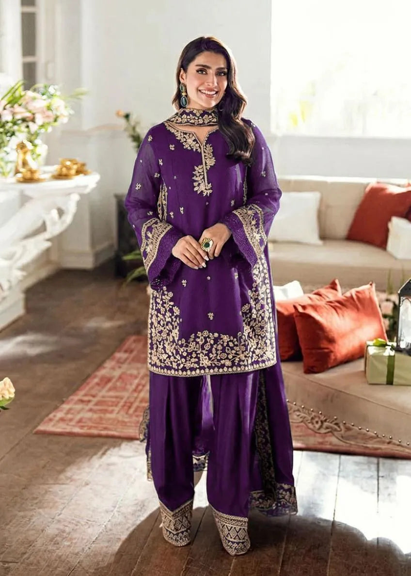 . Embroidered Lawn Dress